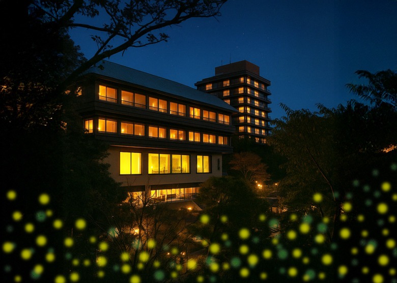 Hotaru night at hotel