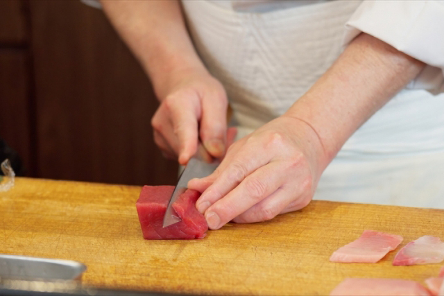 Knives from Sakai, Osaka Prefecture, used in Japanese households