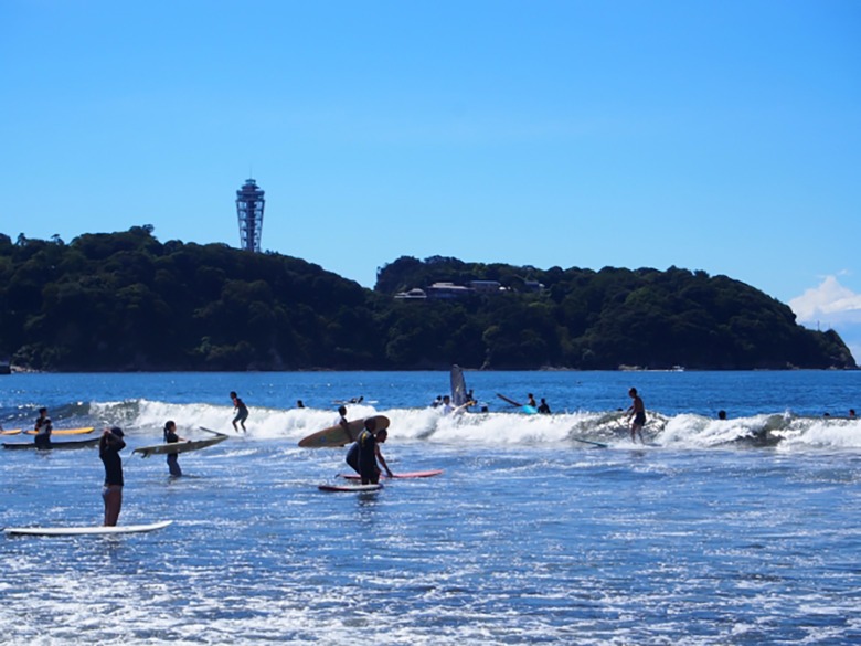 Surfer in Kugenuma, Shonan