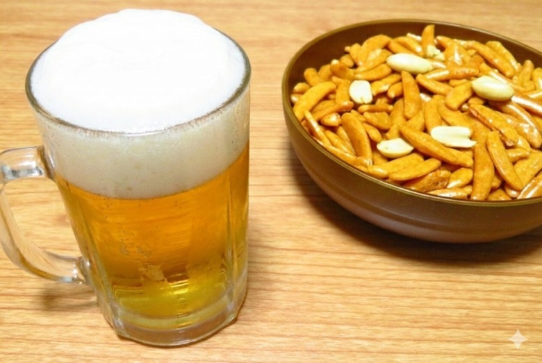 Kakinotane Japanese rice crackers from Niigata, assorted flavors including soy sauce, wasabi, plum, and salt