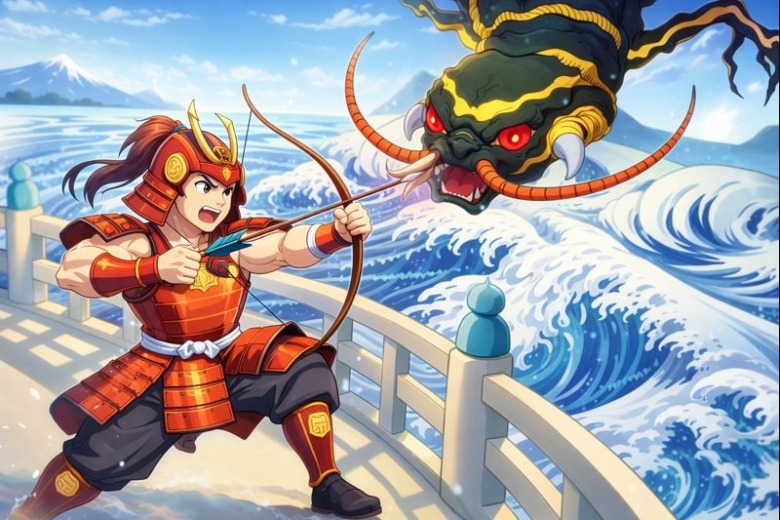 Japanese fairy tales connected to Shiga